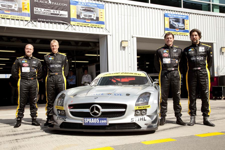  Mercedes-Benz SLS AMG GT3 24h Dubai 2011 года  (фото 5 из 20)